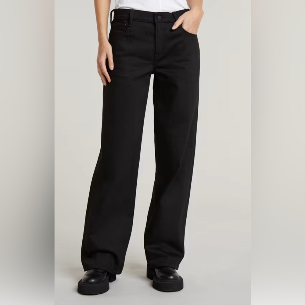 G-STAR RAW | JUDEE LOOSE WMB PITCH BLACK W26/L28 NWT